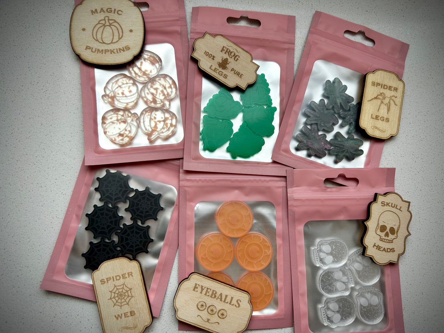 8 Wood Potion Labels