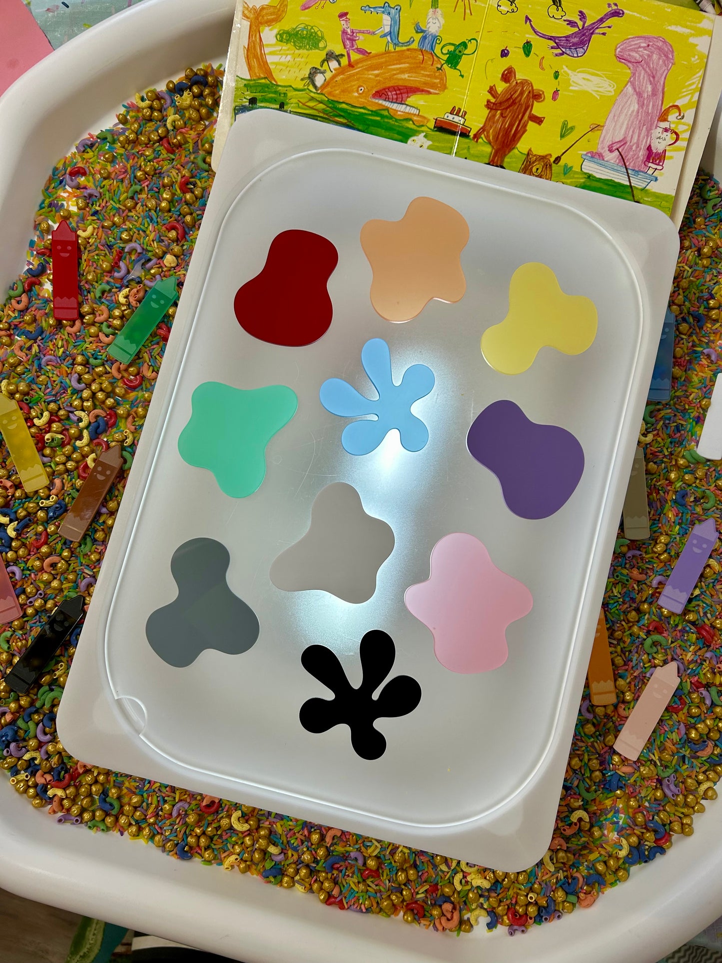 Acrylic Soft Shapes Loose parts