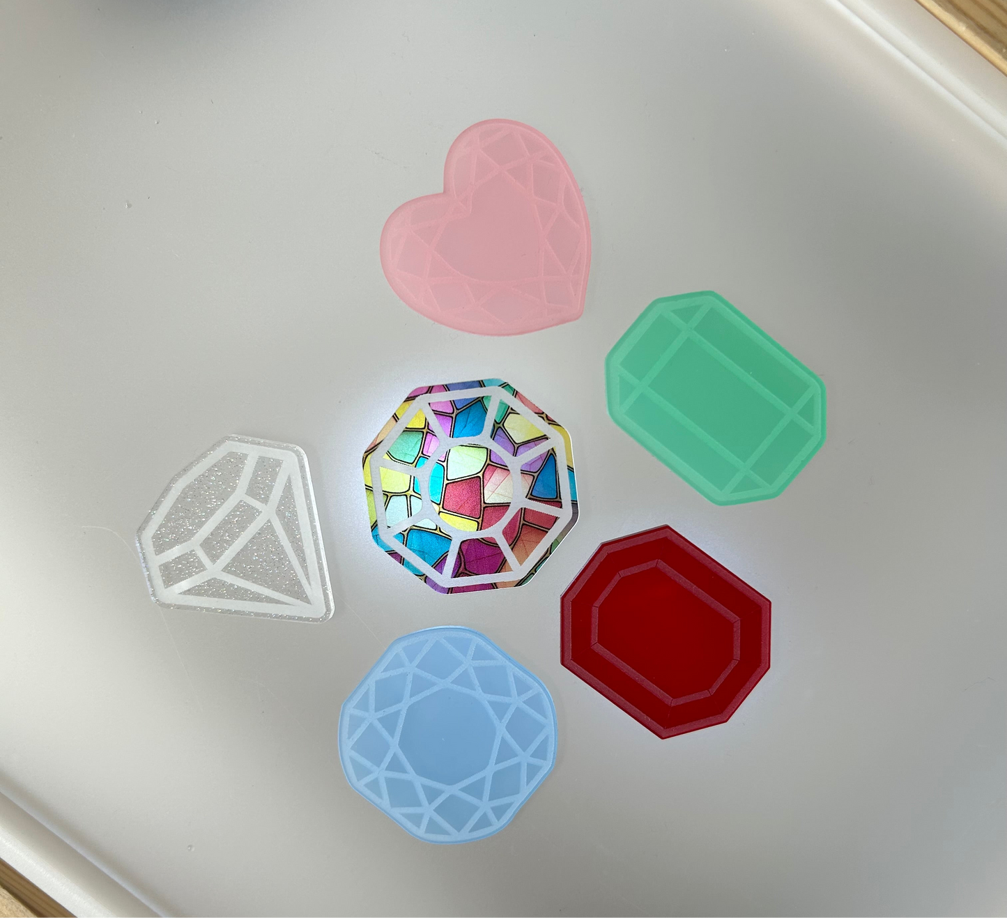 Large Light table acrylic Gems
