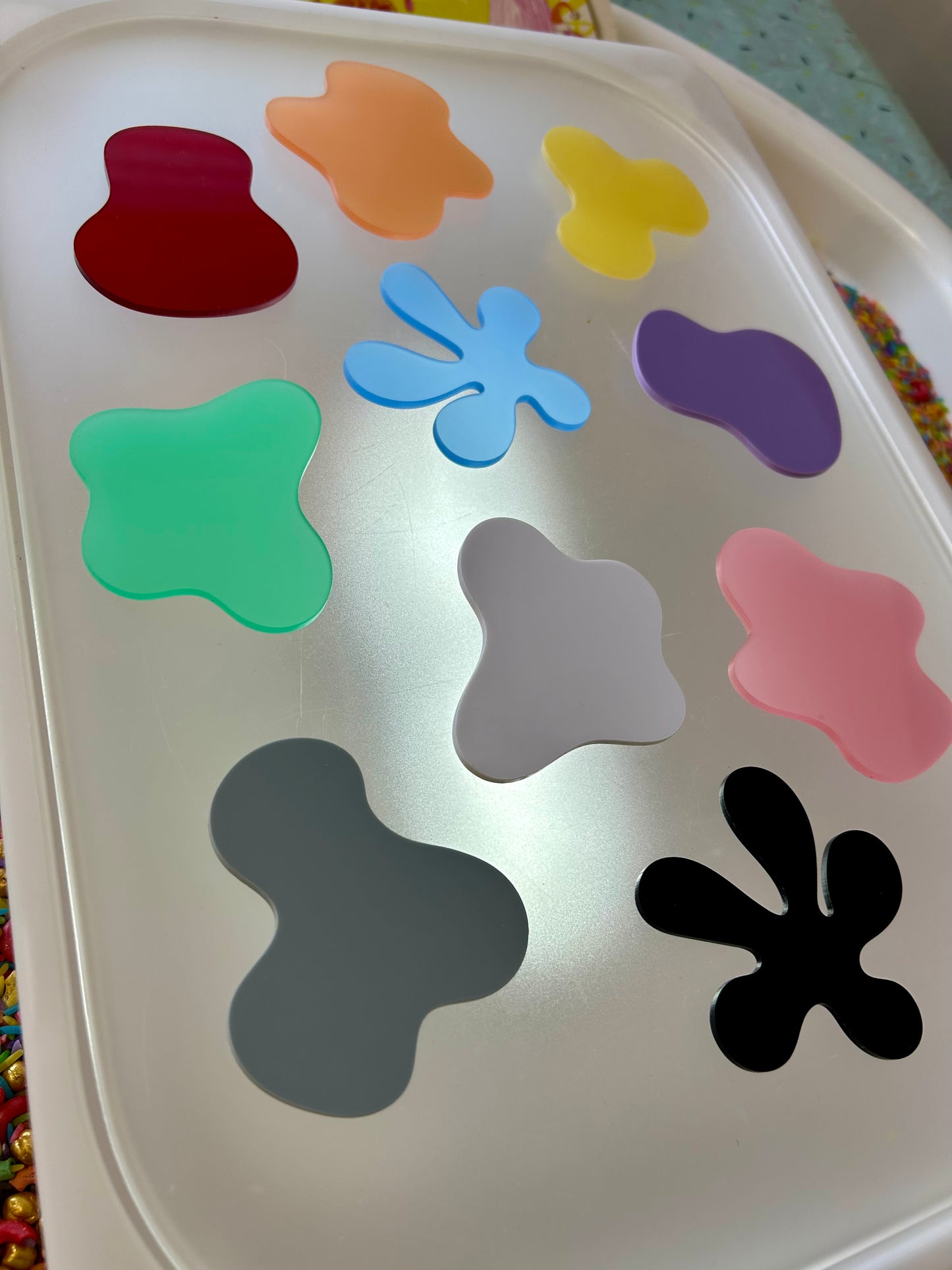 Acrylic Soft Shapes Loose parts