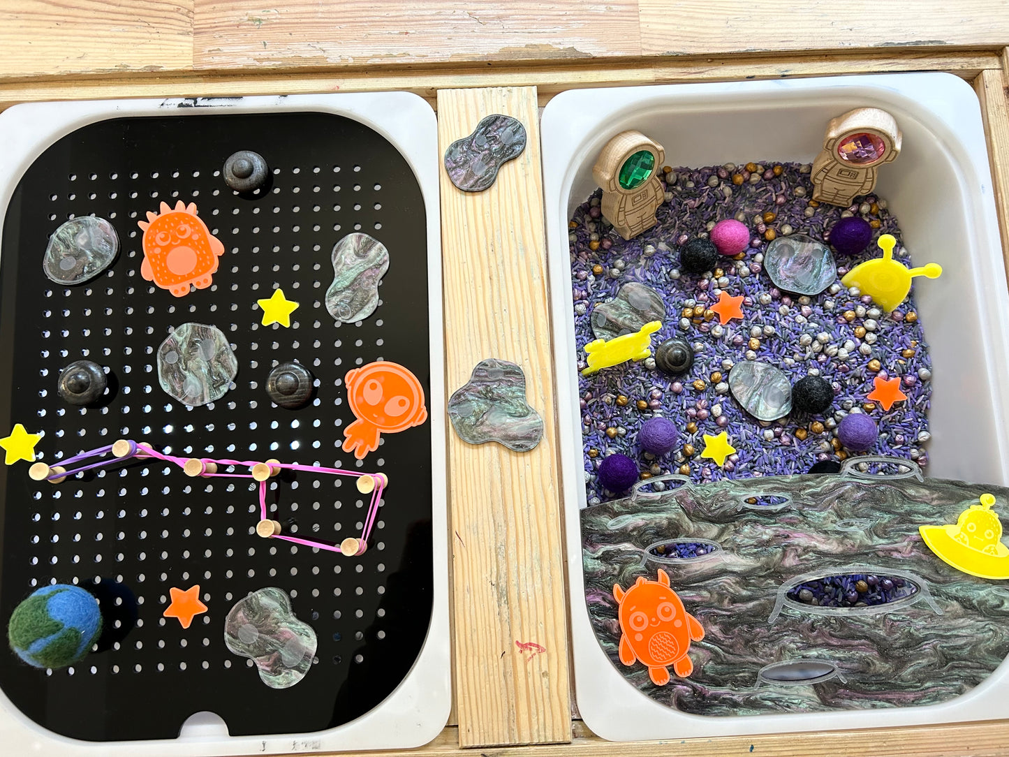 Acrylic Space Loose parts