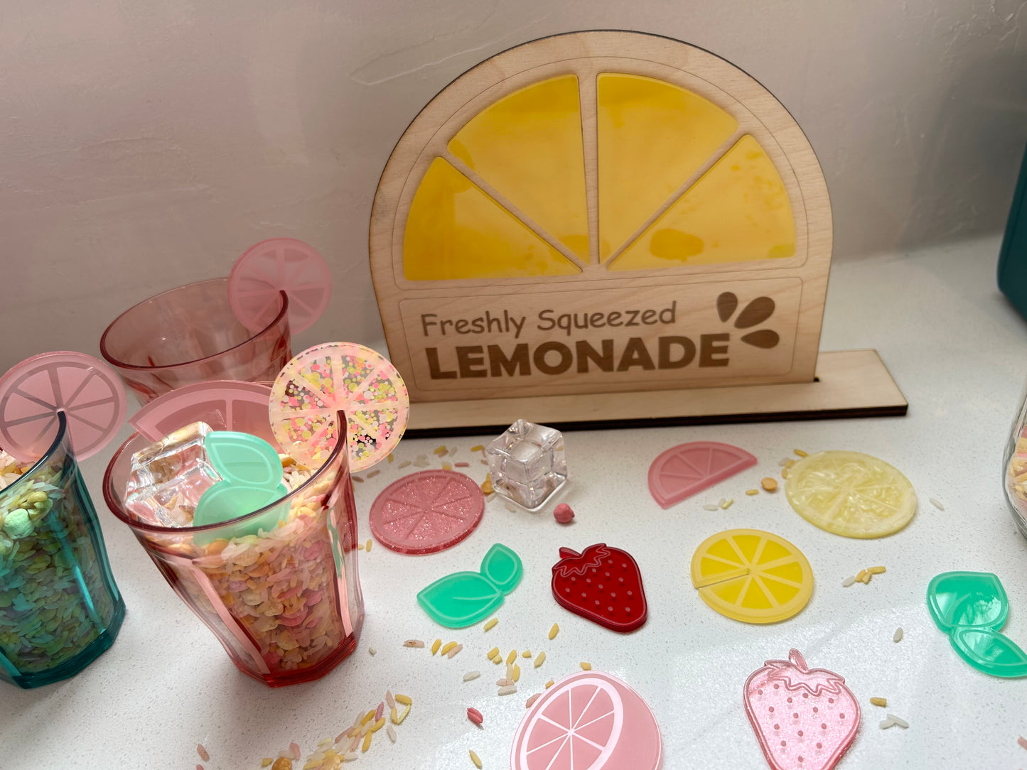 Lemonade Sensory Filler