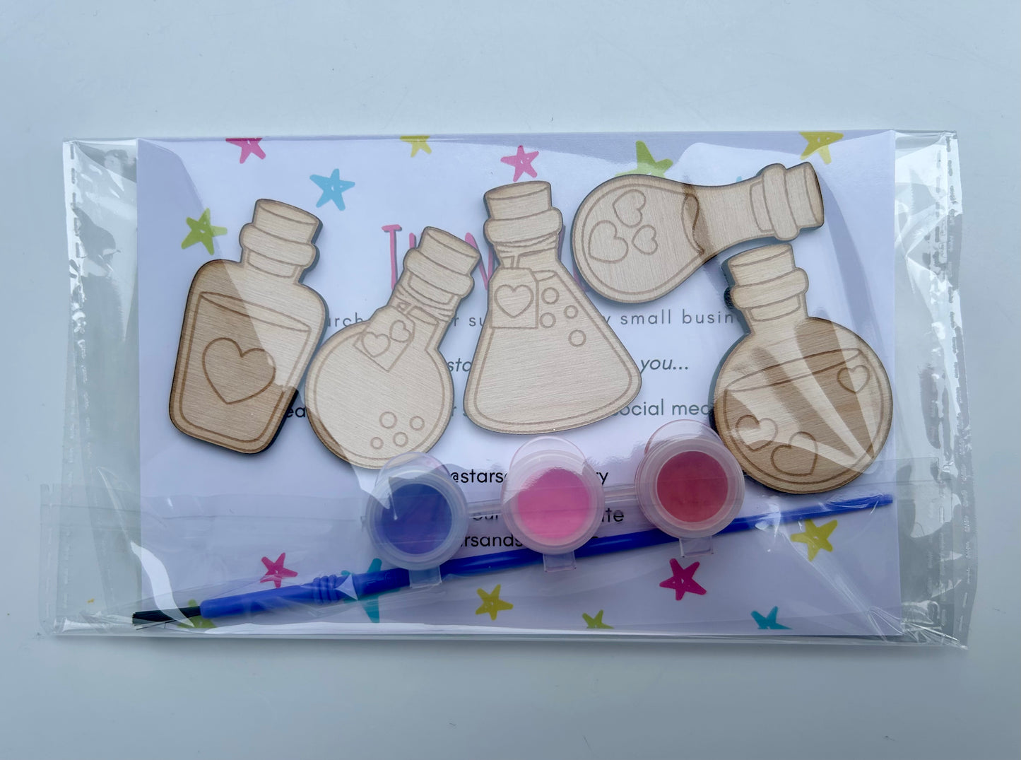 Potions wood paint kit