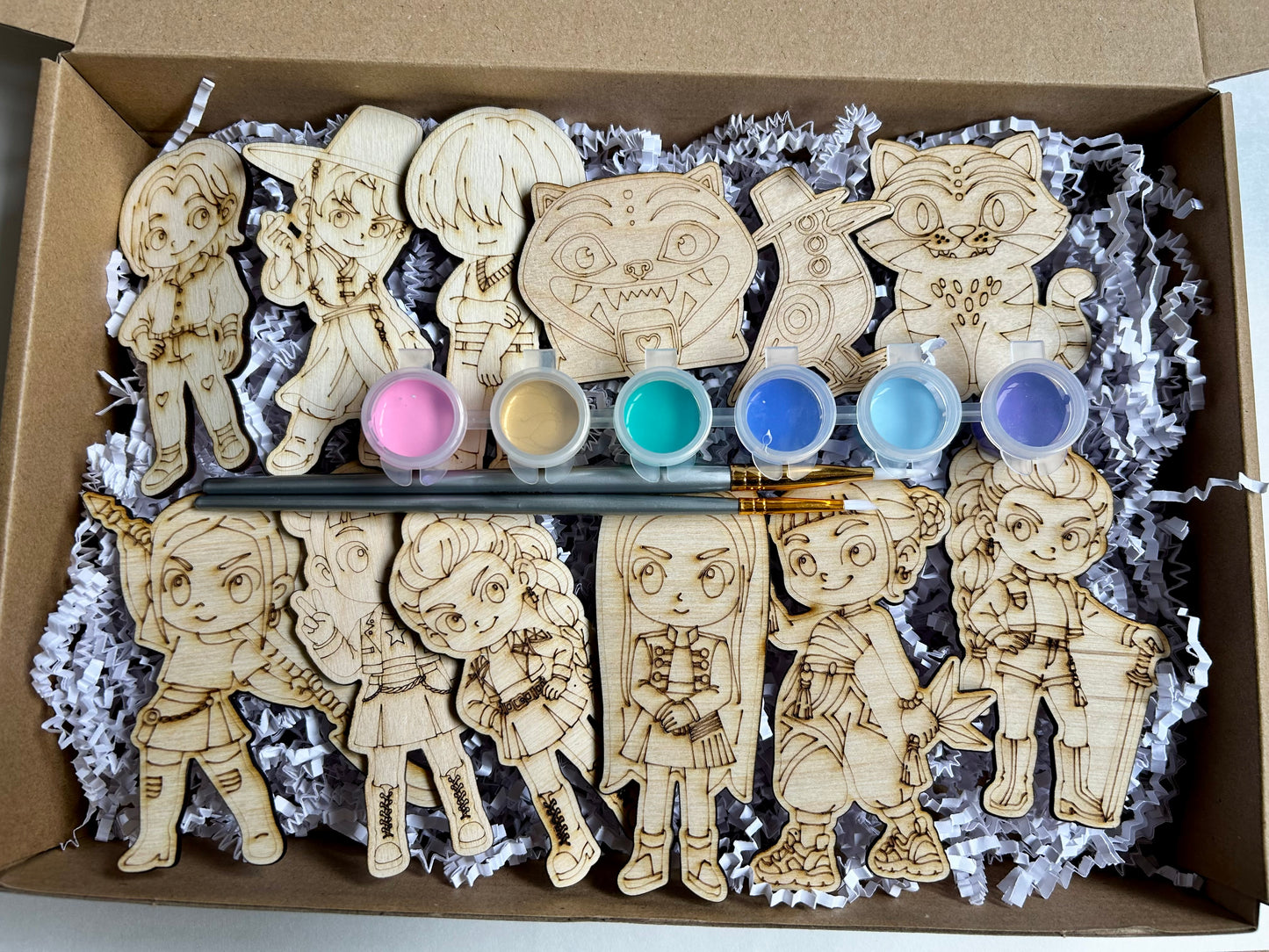 Kpop Demon Hunters Painting Set