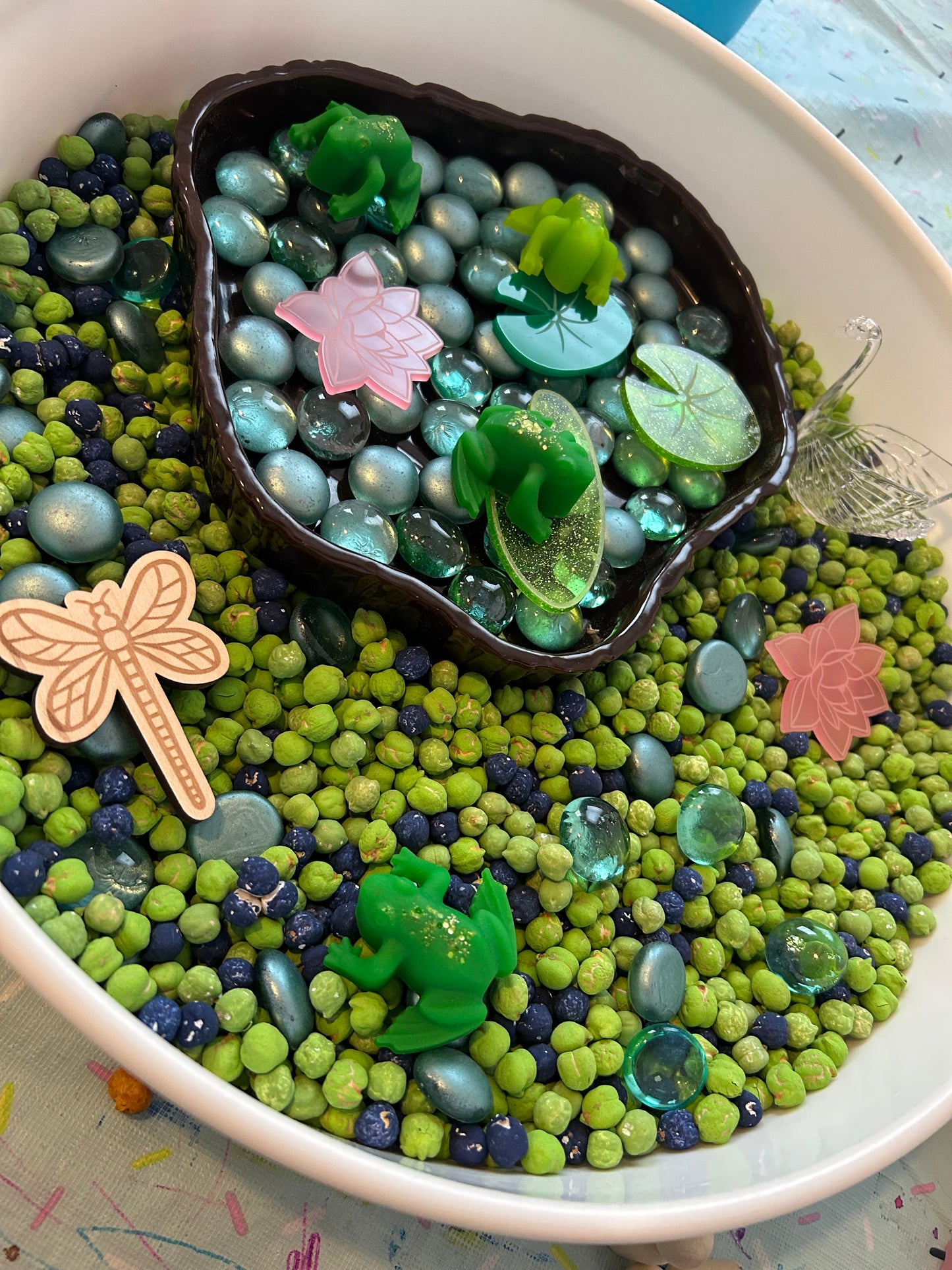 Lily pads & Lotus’ Acrylic Loose parts