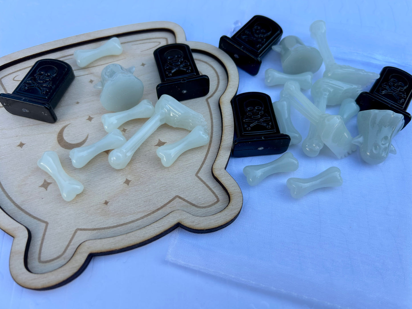 Spooky (Glow) Graveyard Loose parts