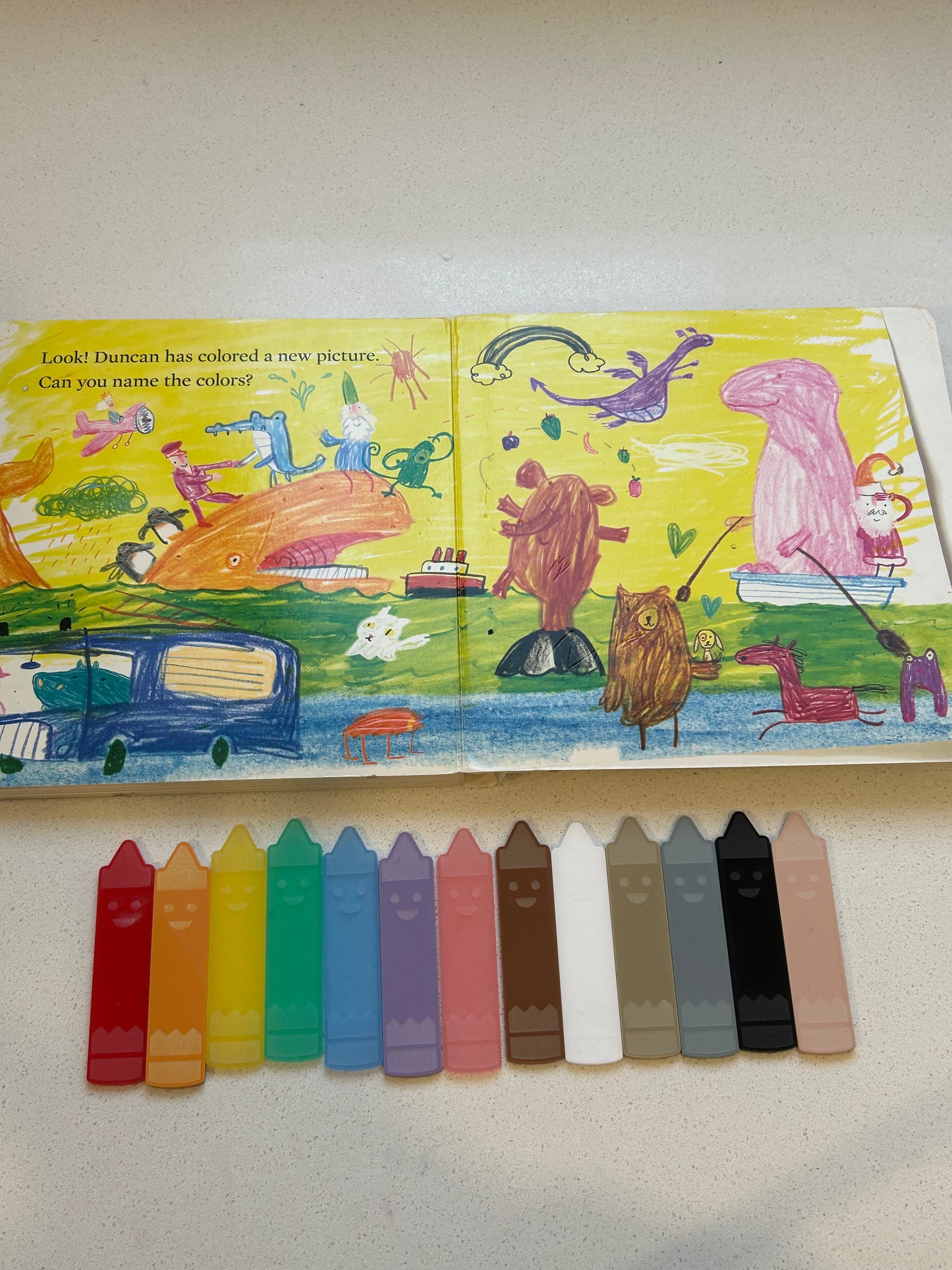 Crayon Acrylic Loose parts