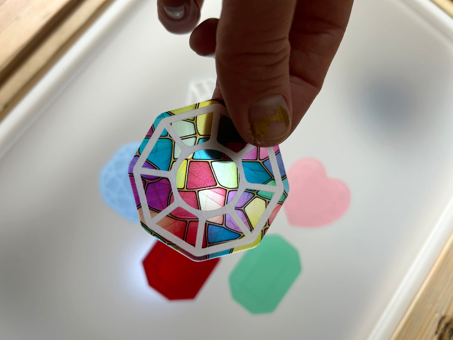 Large Light table acrylic Gems