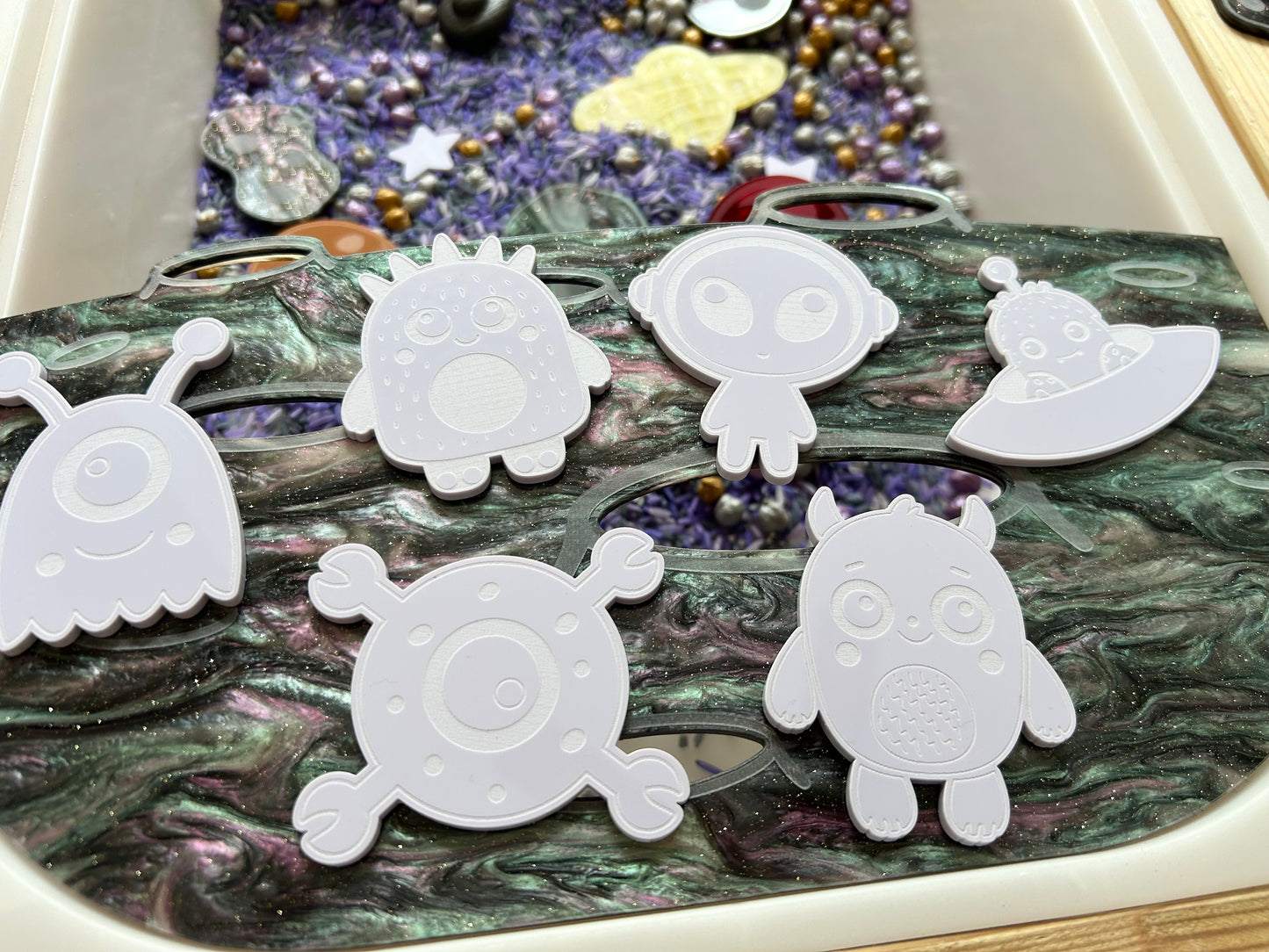Acrylic Space Loose parts