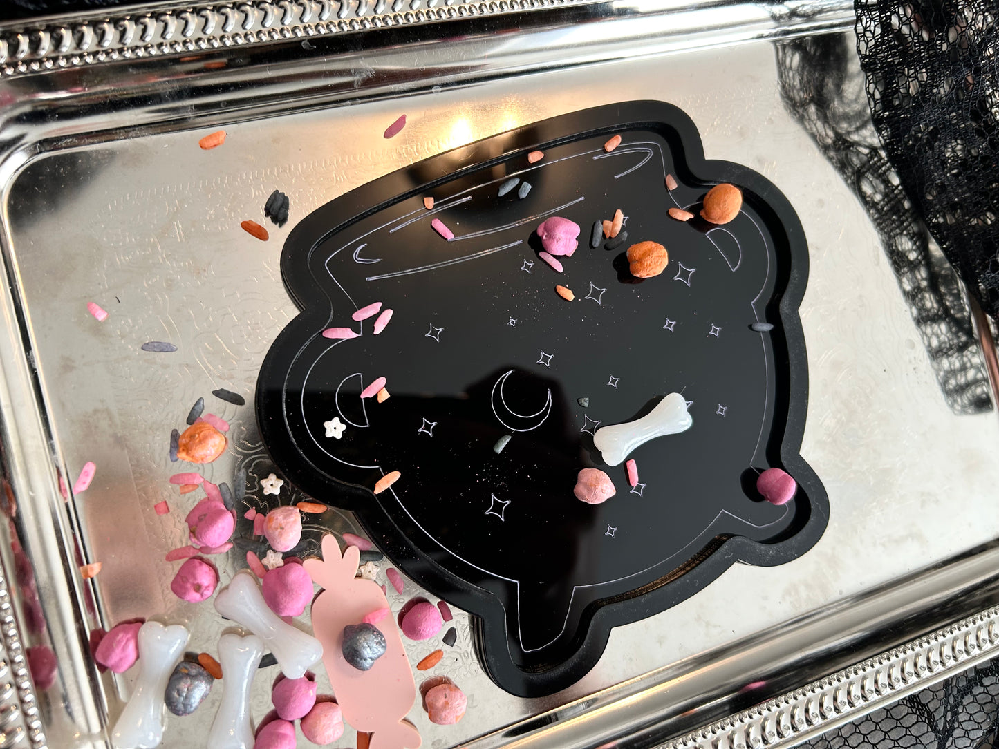 Acrylic Magic Cauldron Play Tray