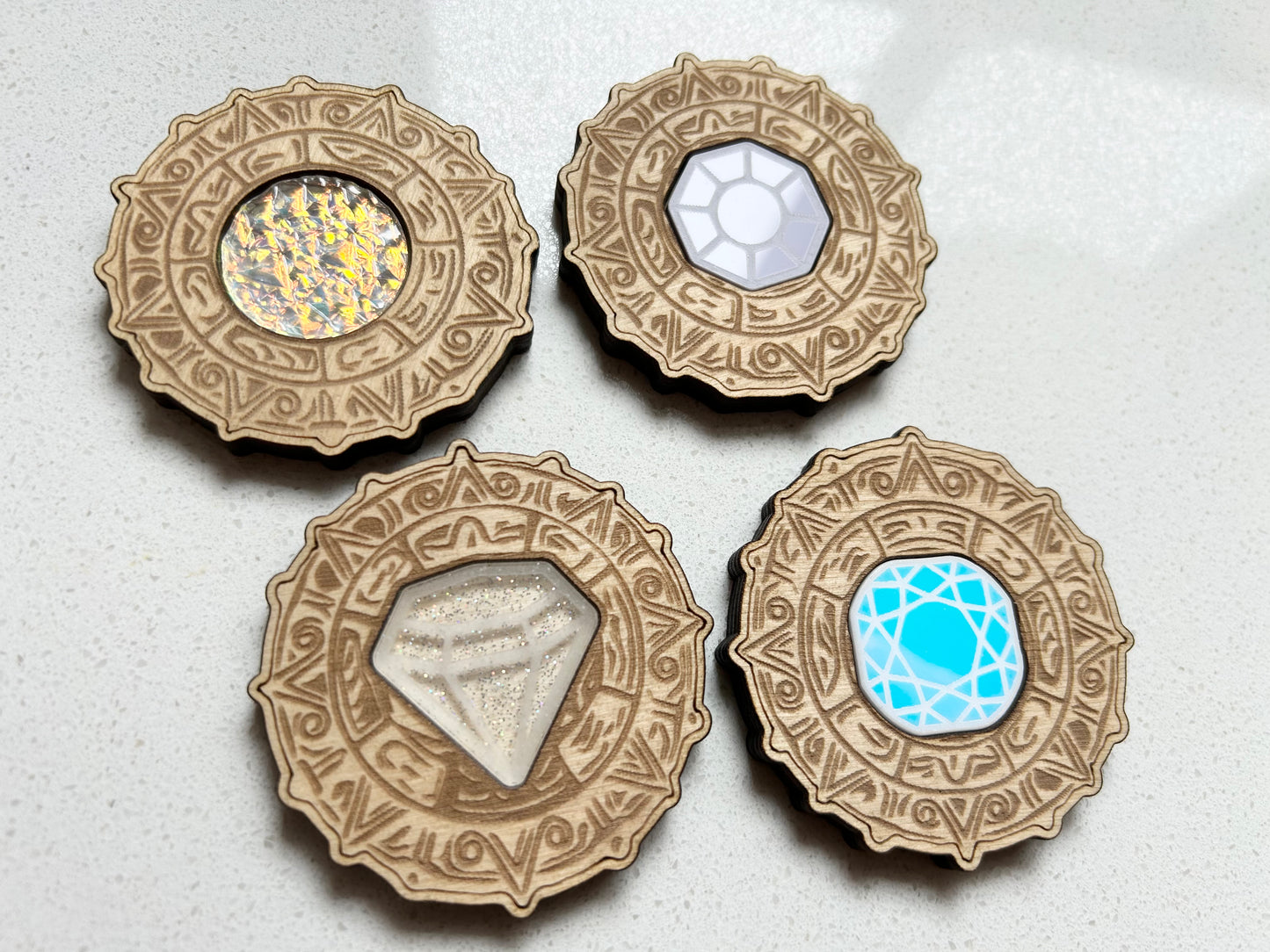 Pirate Treasure Gem Coins