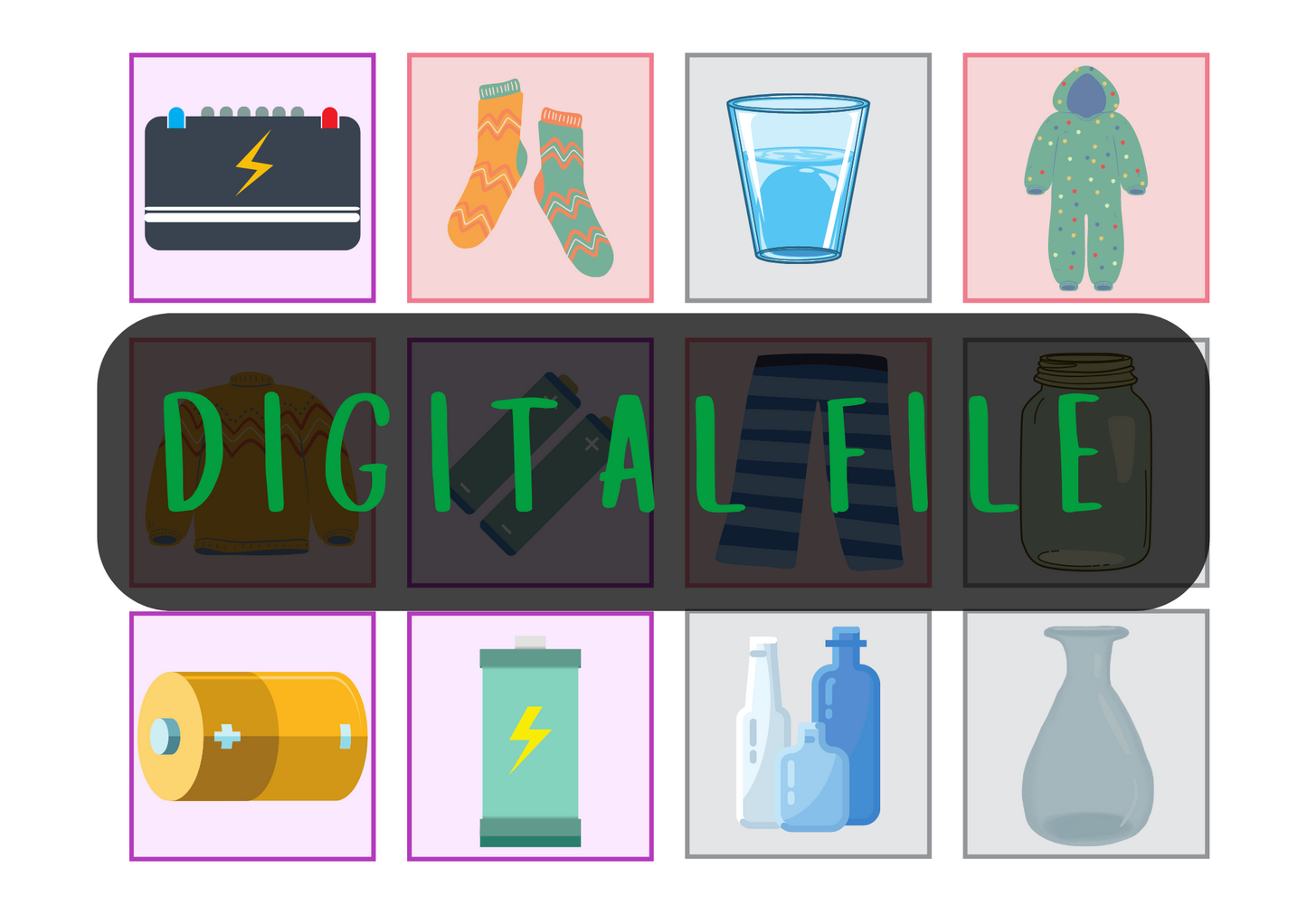 Recycling Activity Bundle