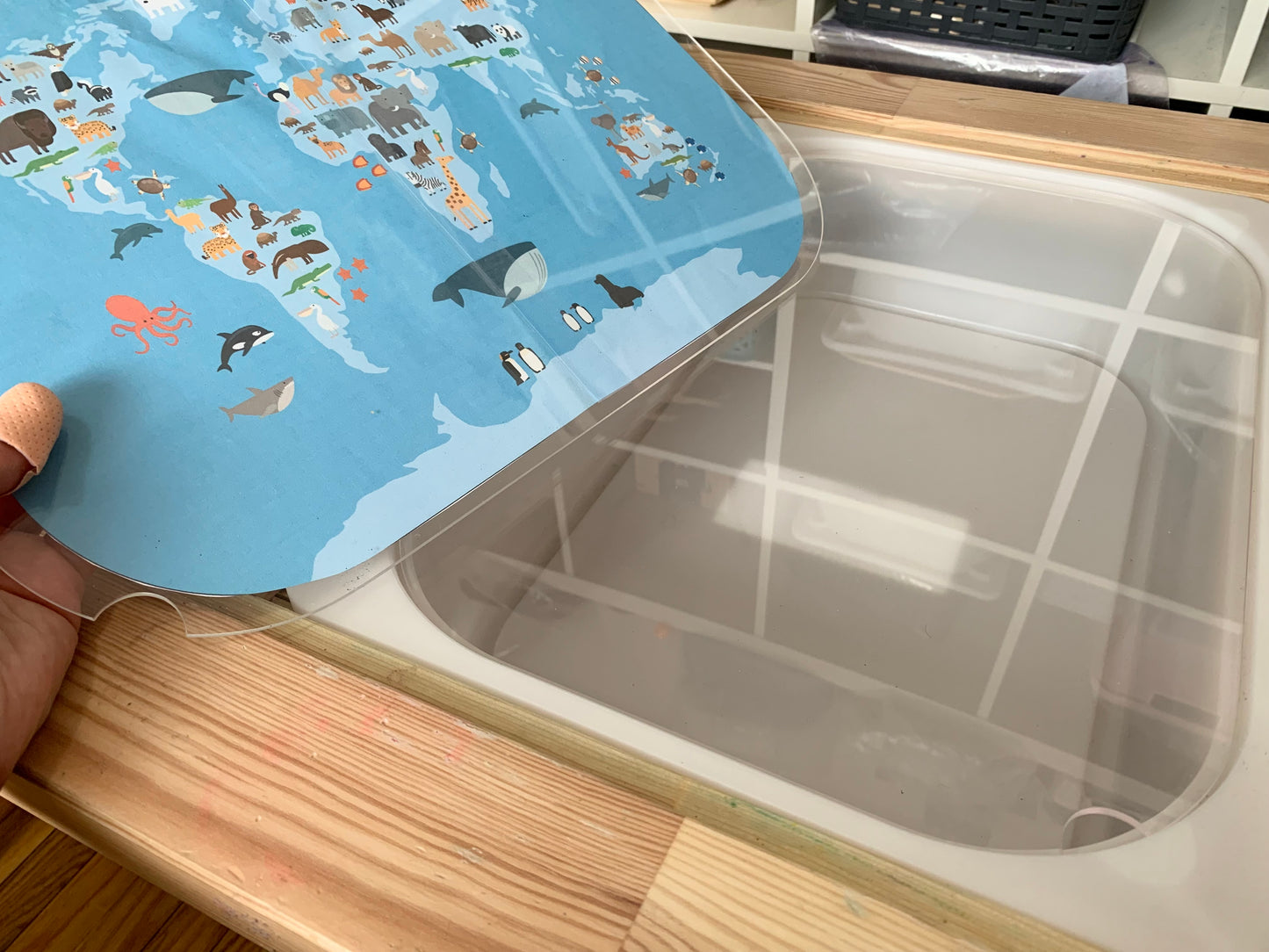 Large & Small Clear Acrylic Flisat Insert