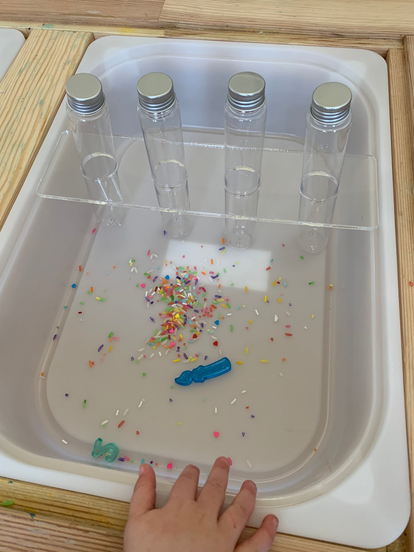 Acrylic Test tube Science Flisat Insert