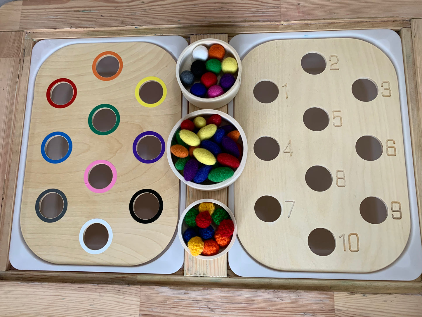 Large Flisat Double-sided Colour Sorting & Counting Insert