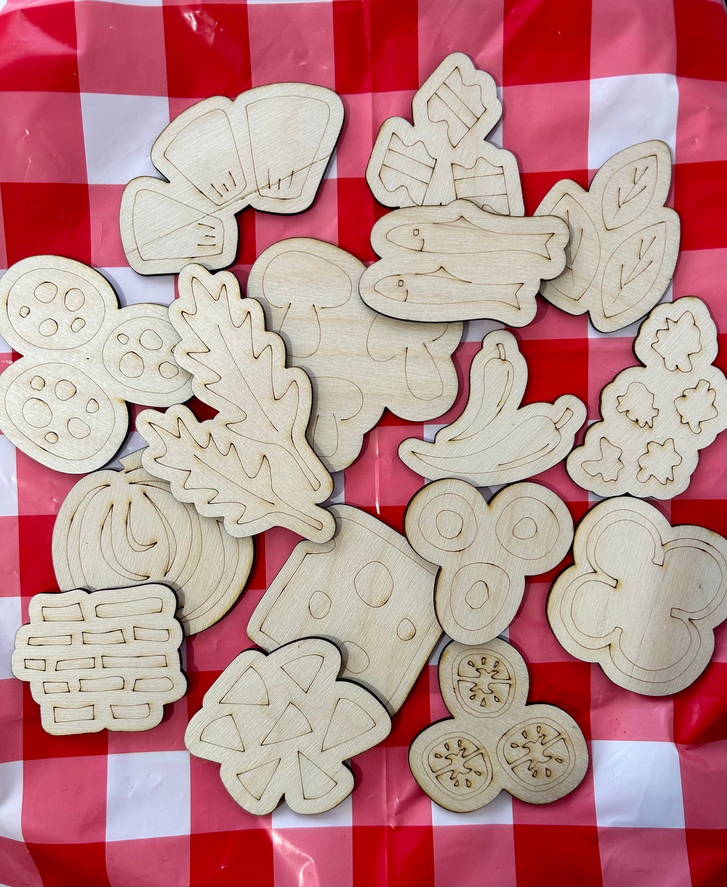 Pizza Toppings Loose parts