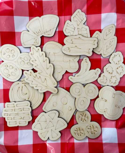 Pizza Toppings Loose parts