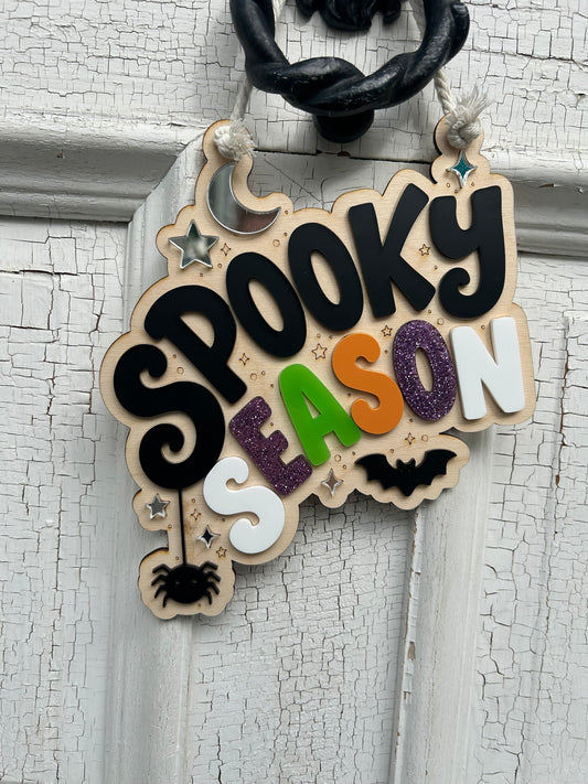 Spooky Season Sign