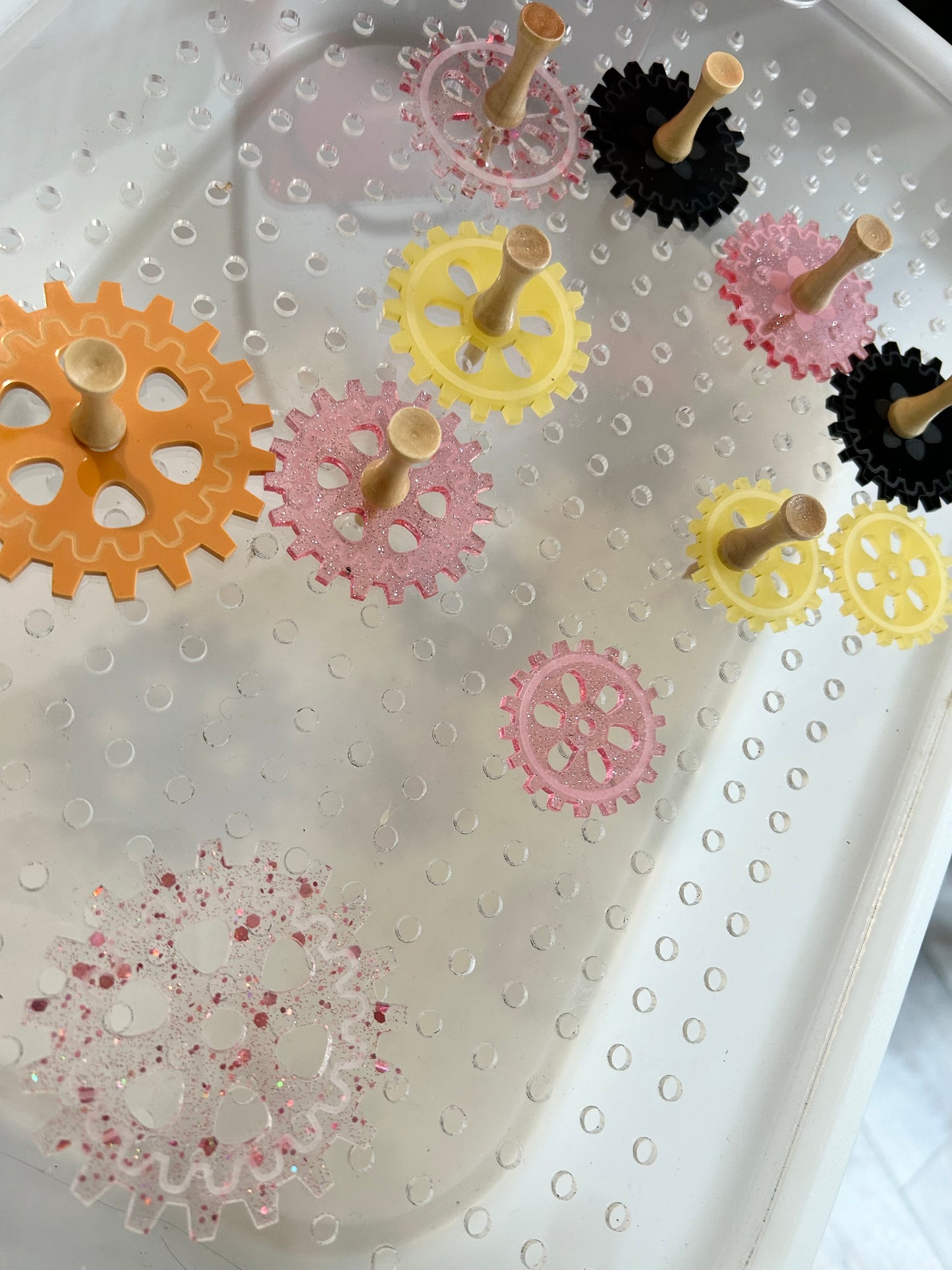 Acrylic Gear Loose parts