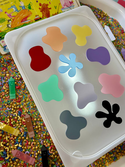 Acrylic Soft Shapes Loose parts