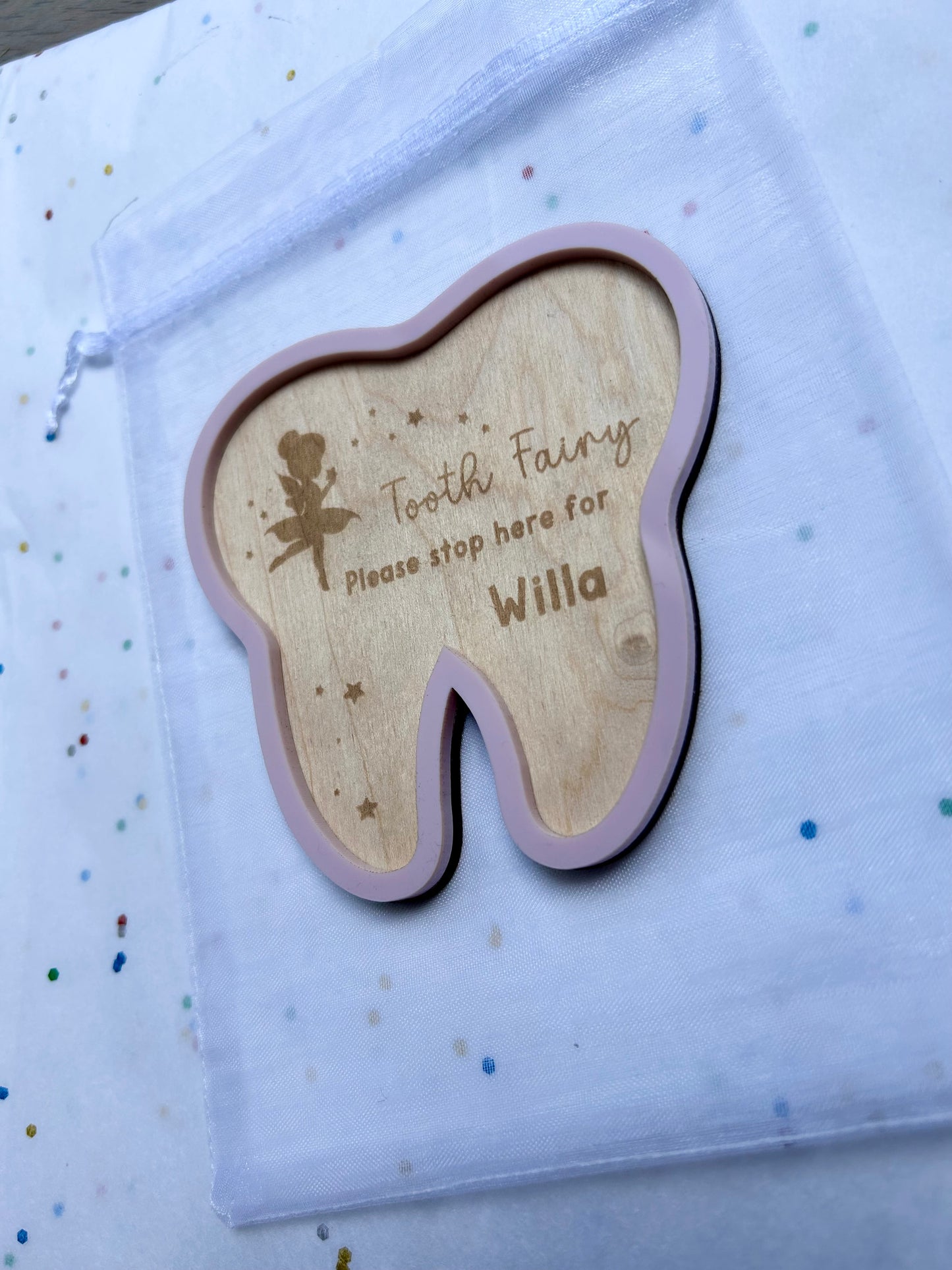 Personalized Tooth Fairy Trays