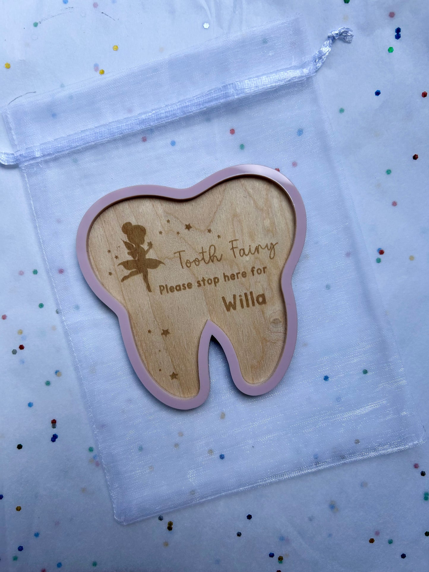 Personalized Tooth Fairy Trays