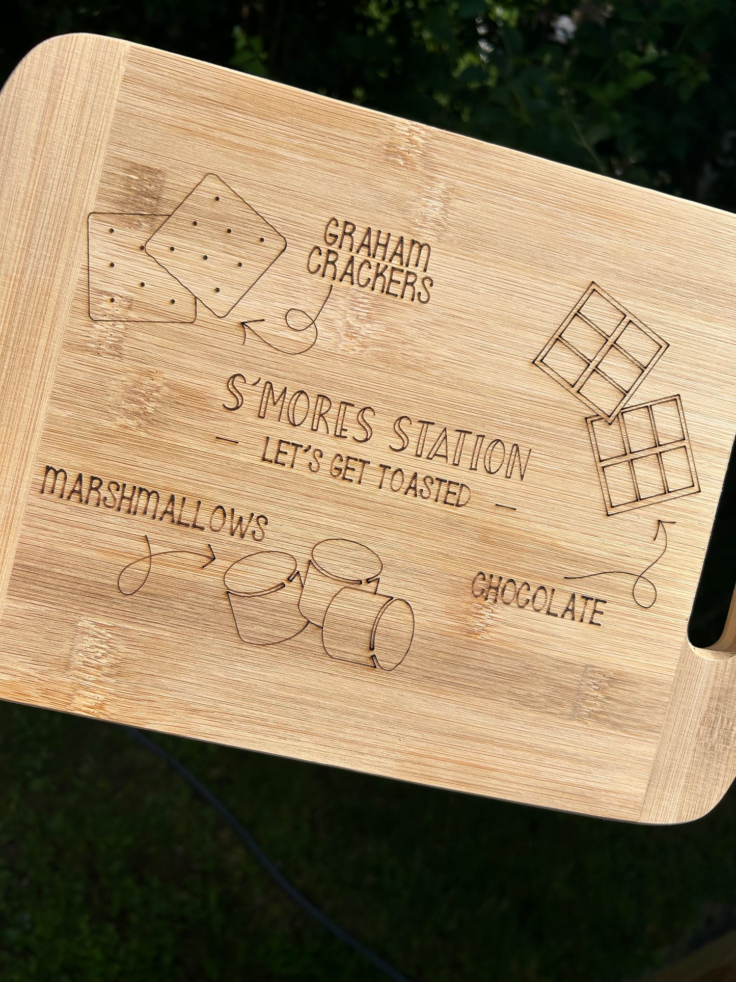Smores Station Board - Personalization Option