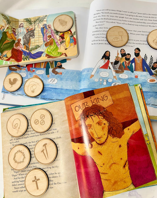 The Easter Story Coins