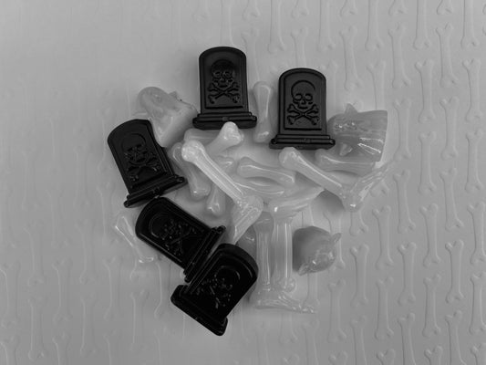 Spooky (Glow) Graveyard Loose parts