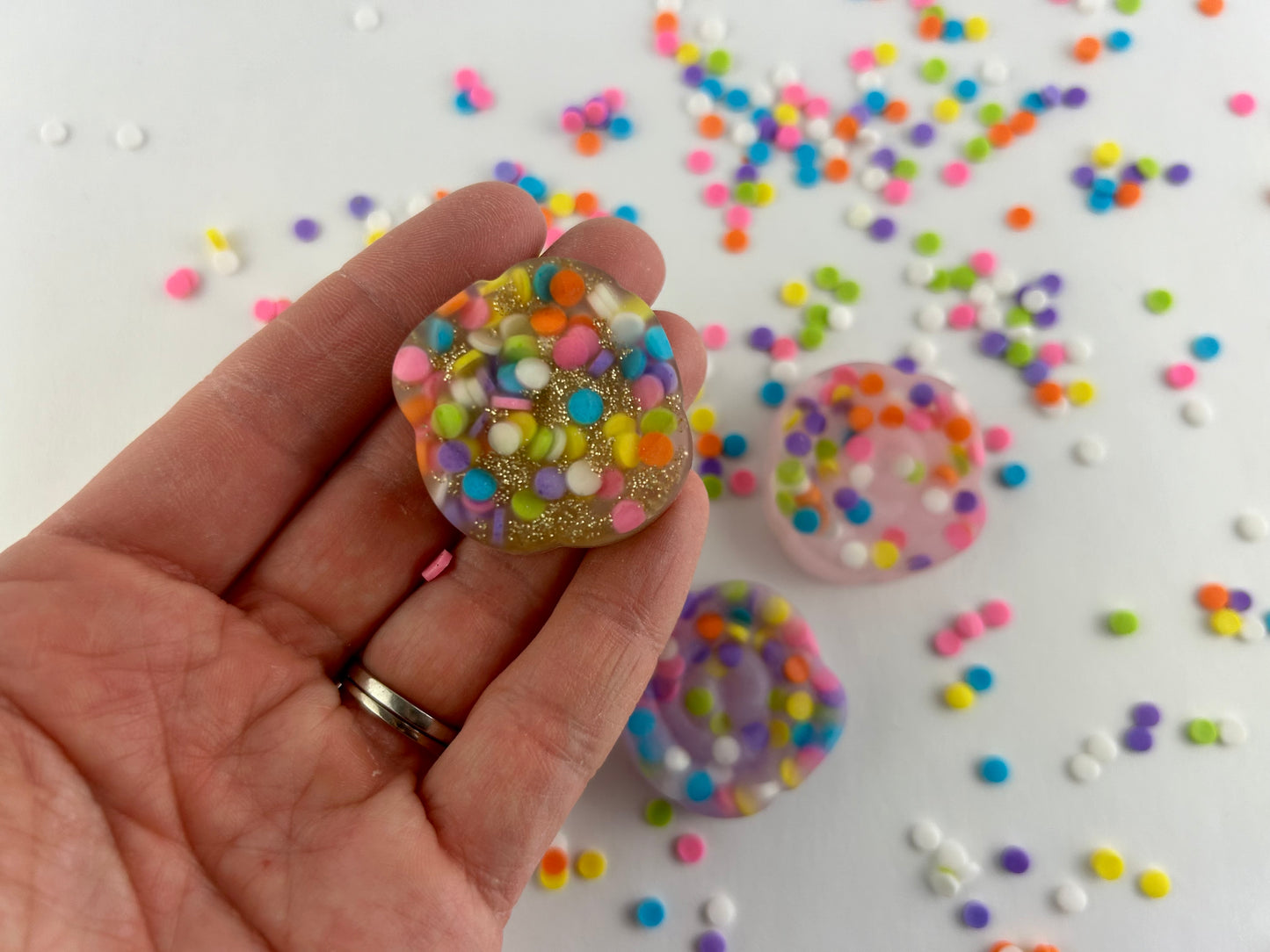 Spring Sprinkle resin Loose parts