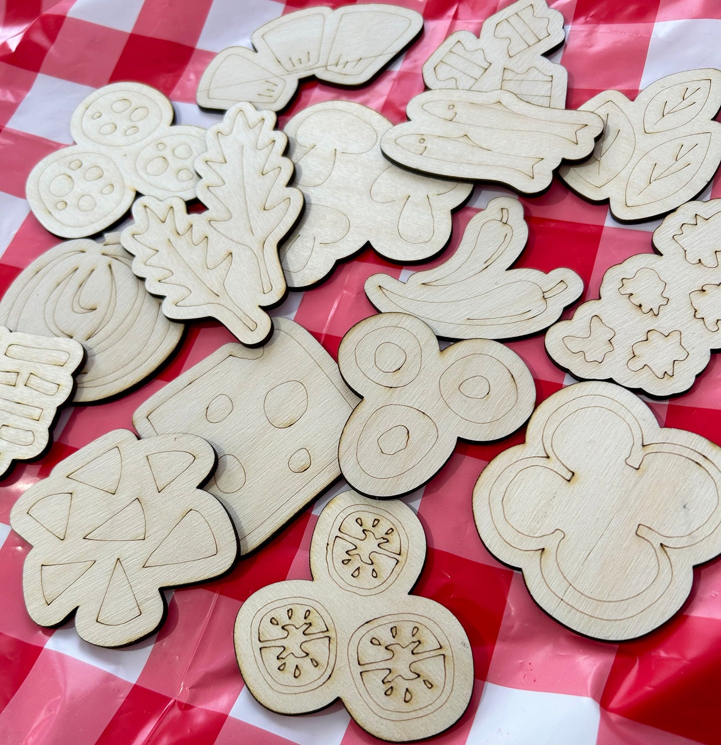 Pizza Toppings Loose parts