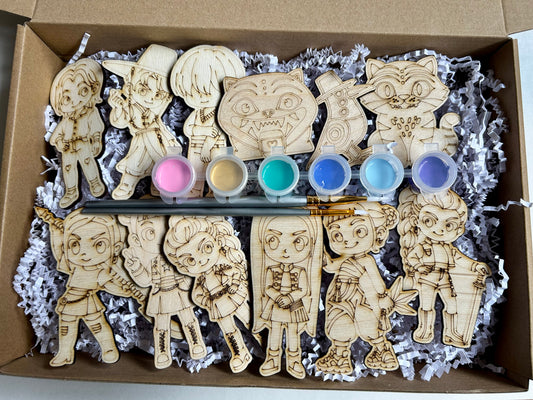 Kpop Demon Hunters Painting Set