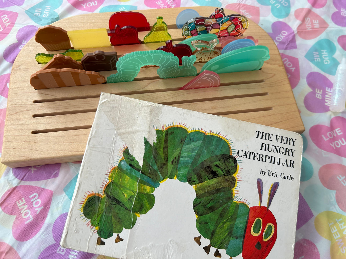 Caterpillar Acrylic Loose parts set