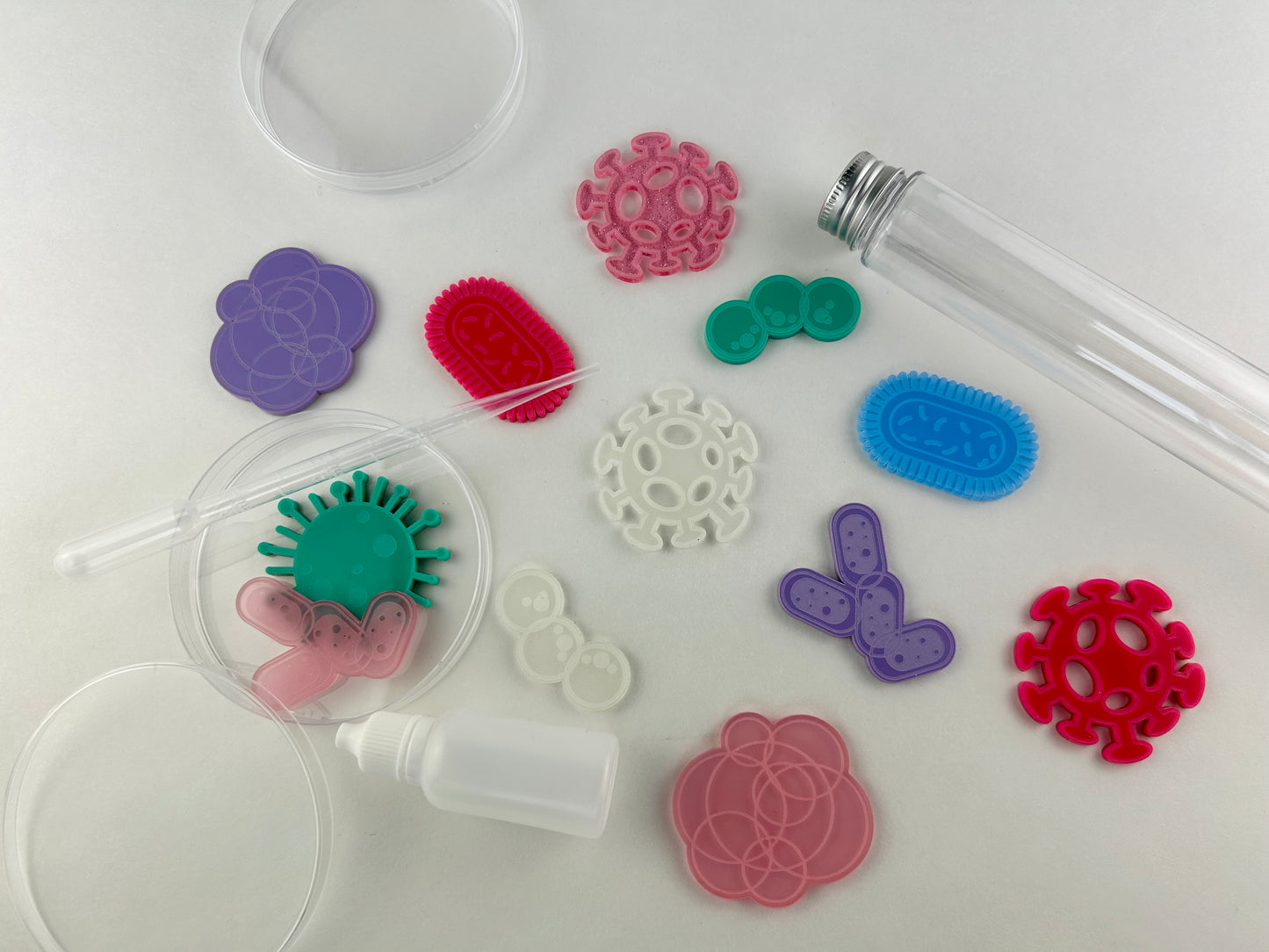 Acrylic Bacteria Loose parts & accessories