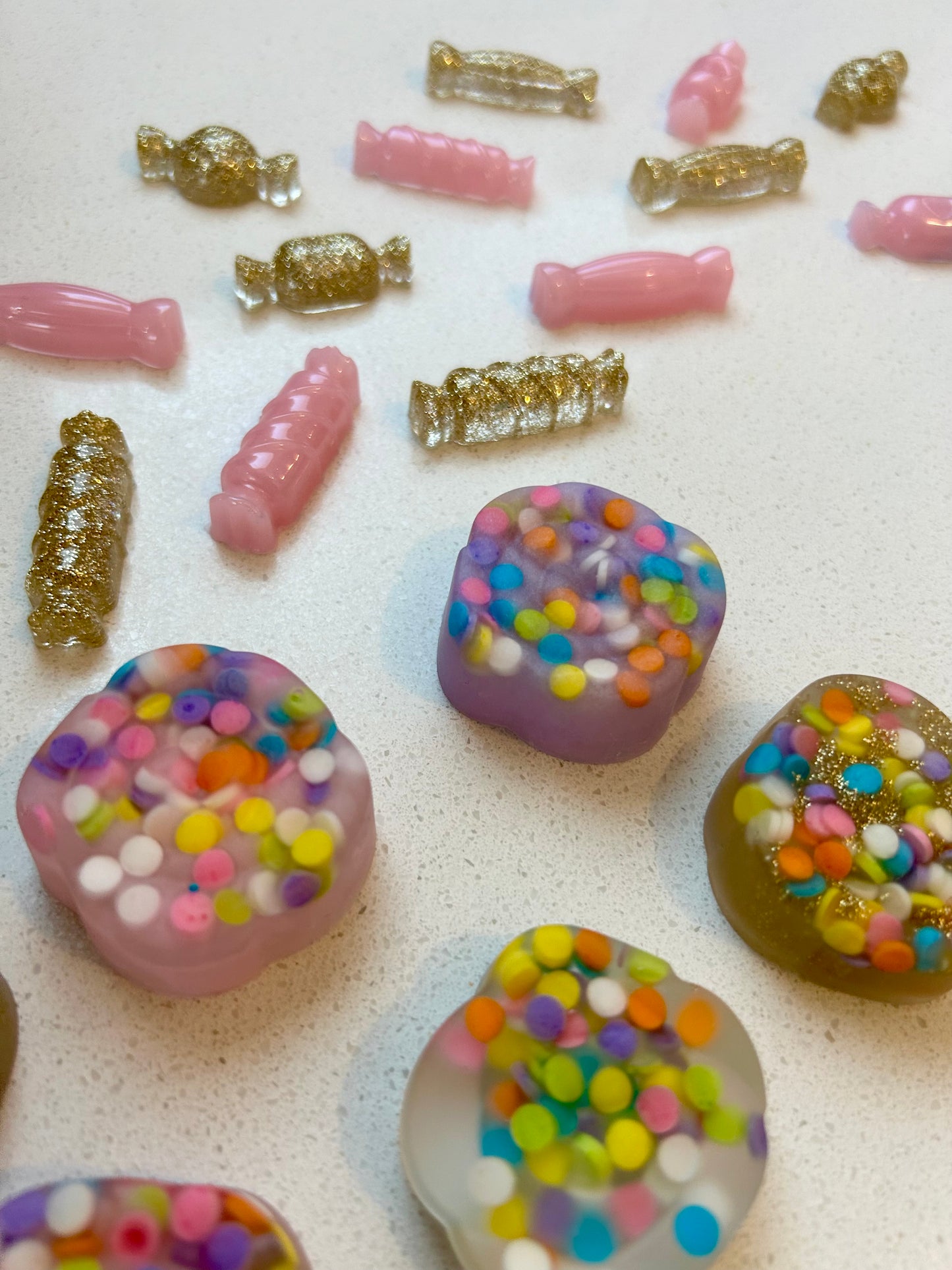 Spring Sprinkle resin Loose parts