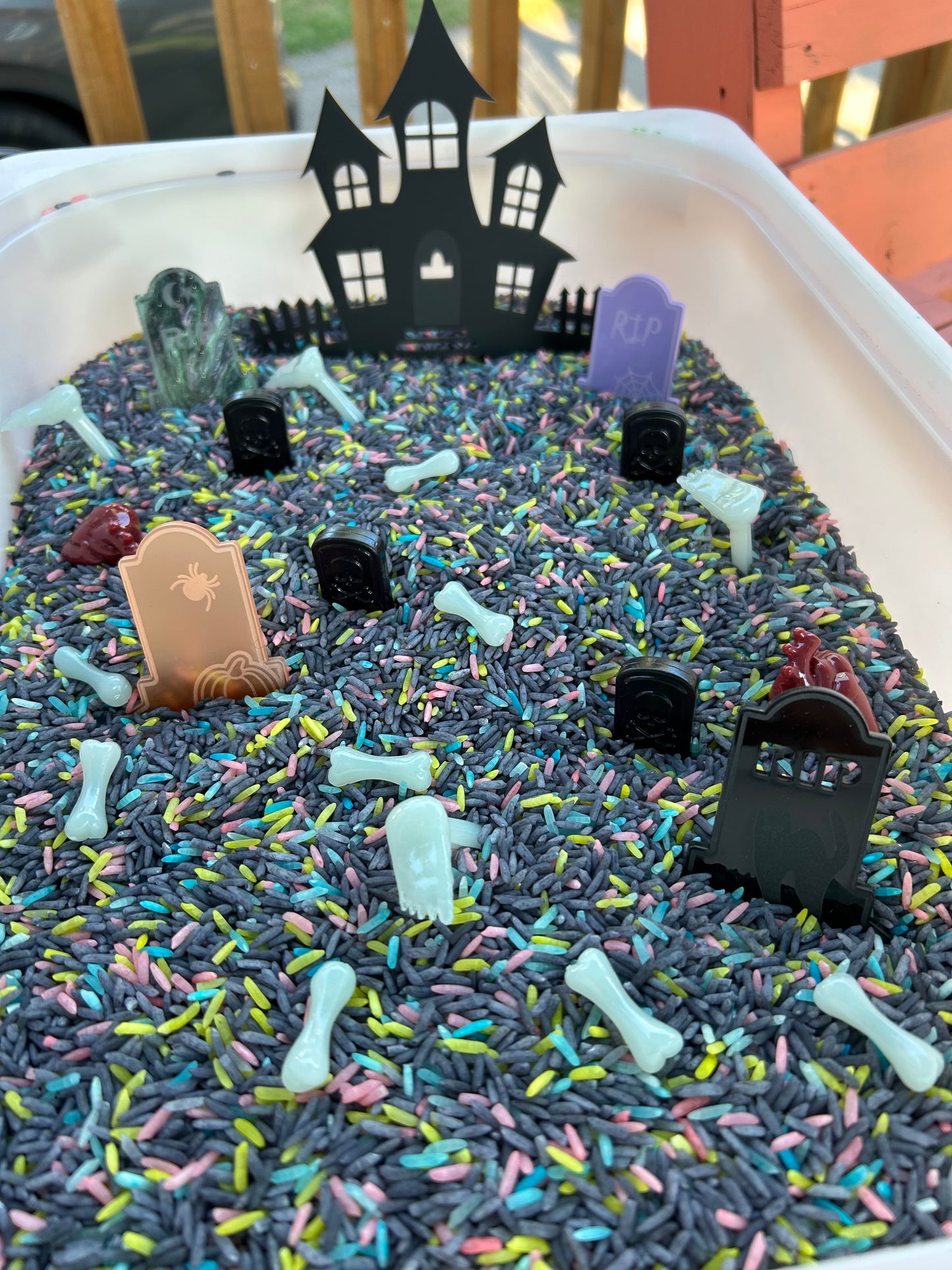 Acrylic Tombstone Loose parts