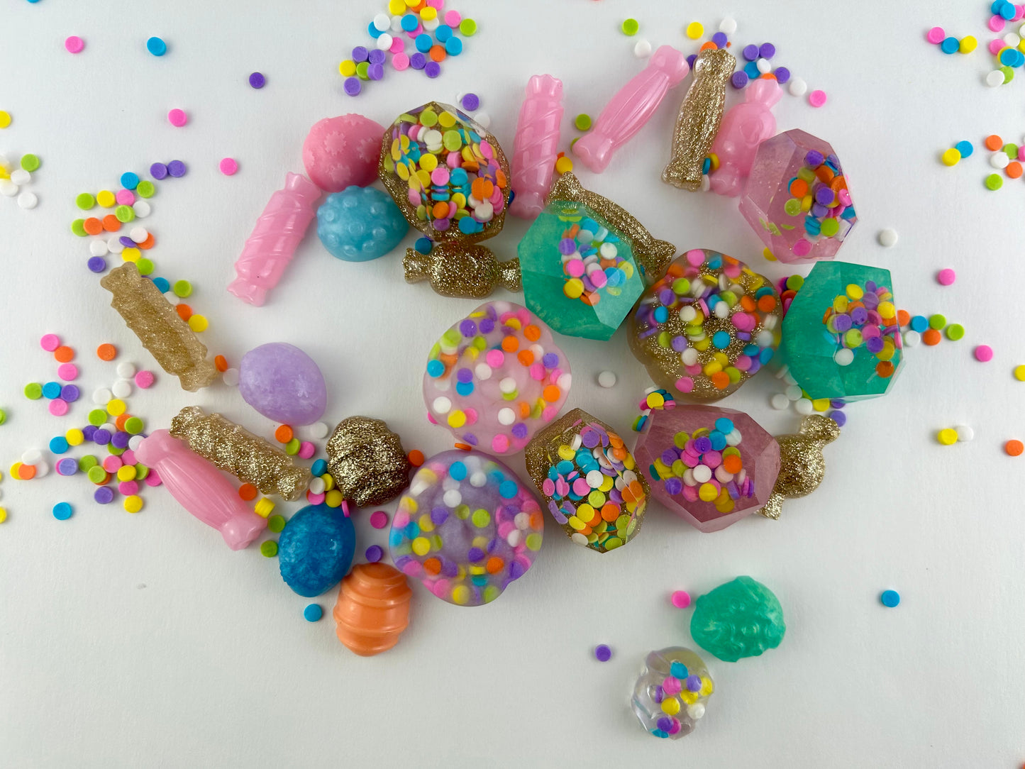 Spring Sprinkle resin Loose parts