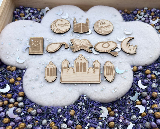 Ramadan / Eid Celebrations Wood Loose parts