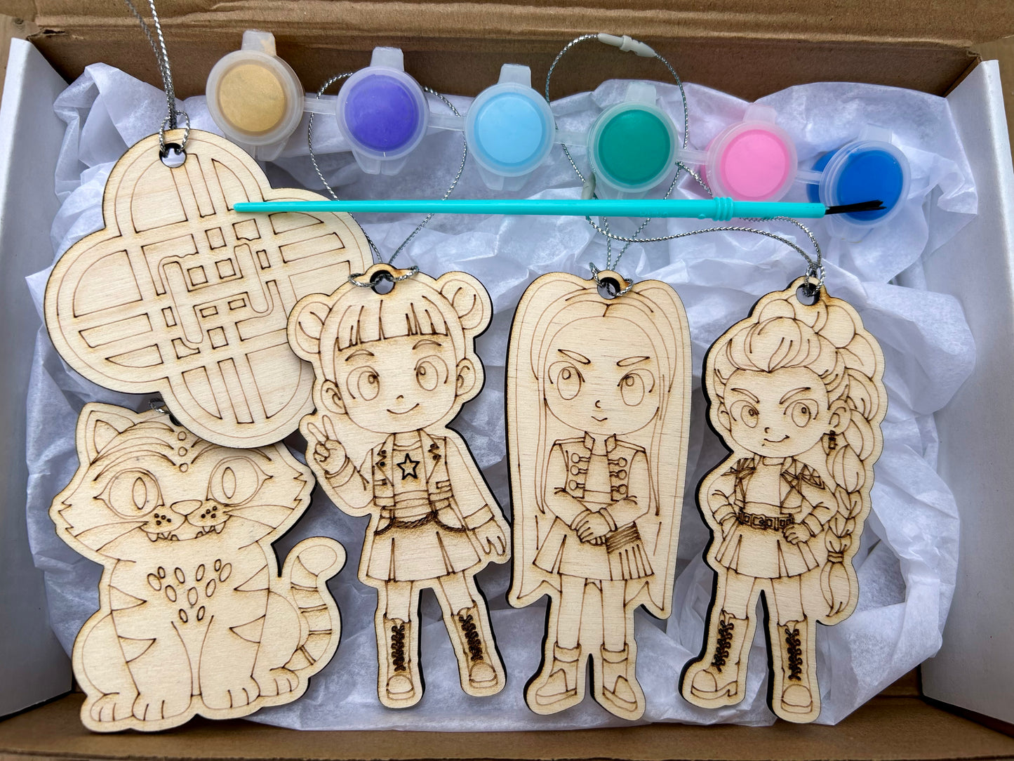 Kpop Demon Hunters Ornament Paint Set