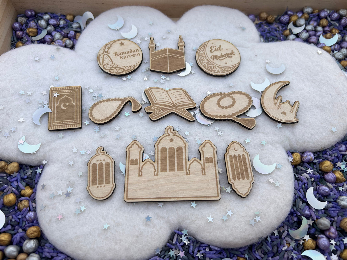 Ramadan / Eid Celebrations Wood Loose parts