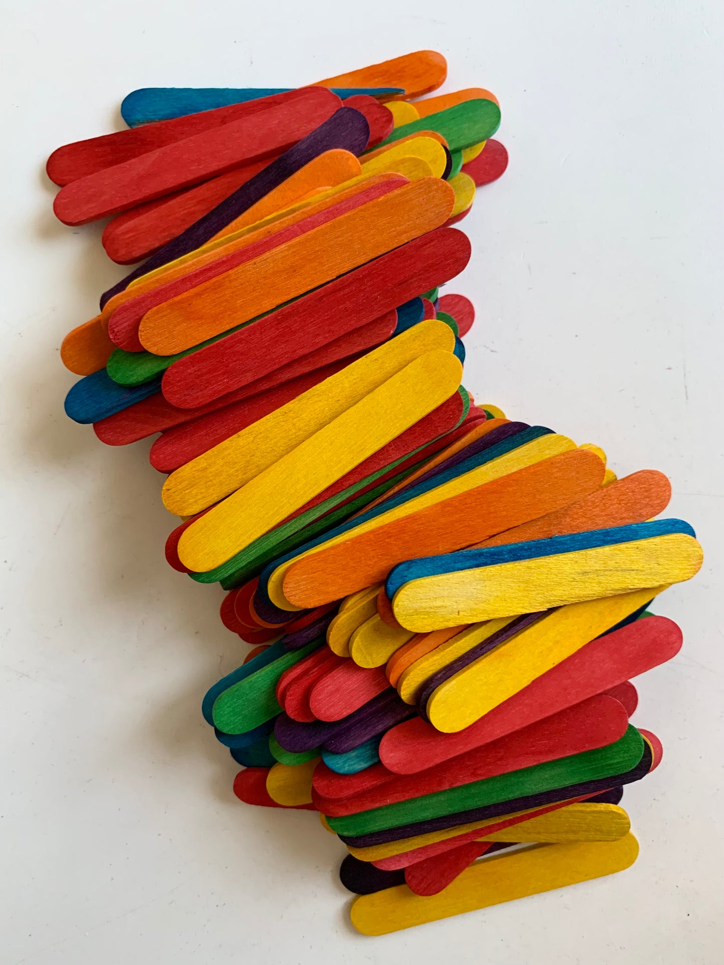 Rainbow Colour Sorting Mini Sticks