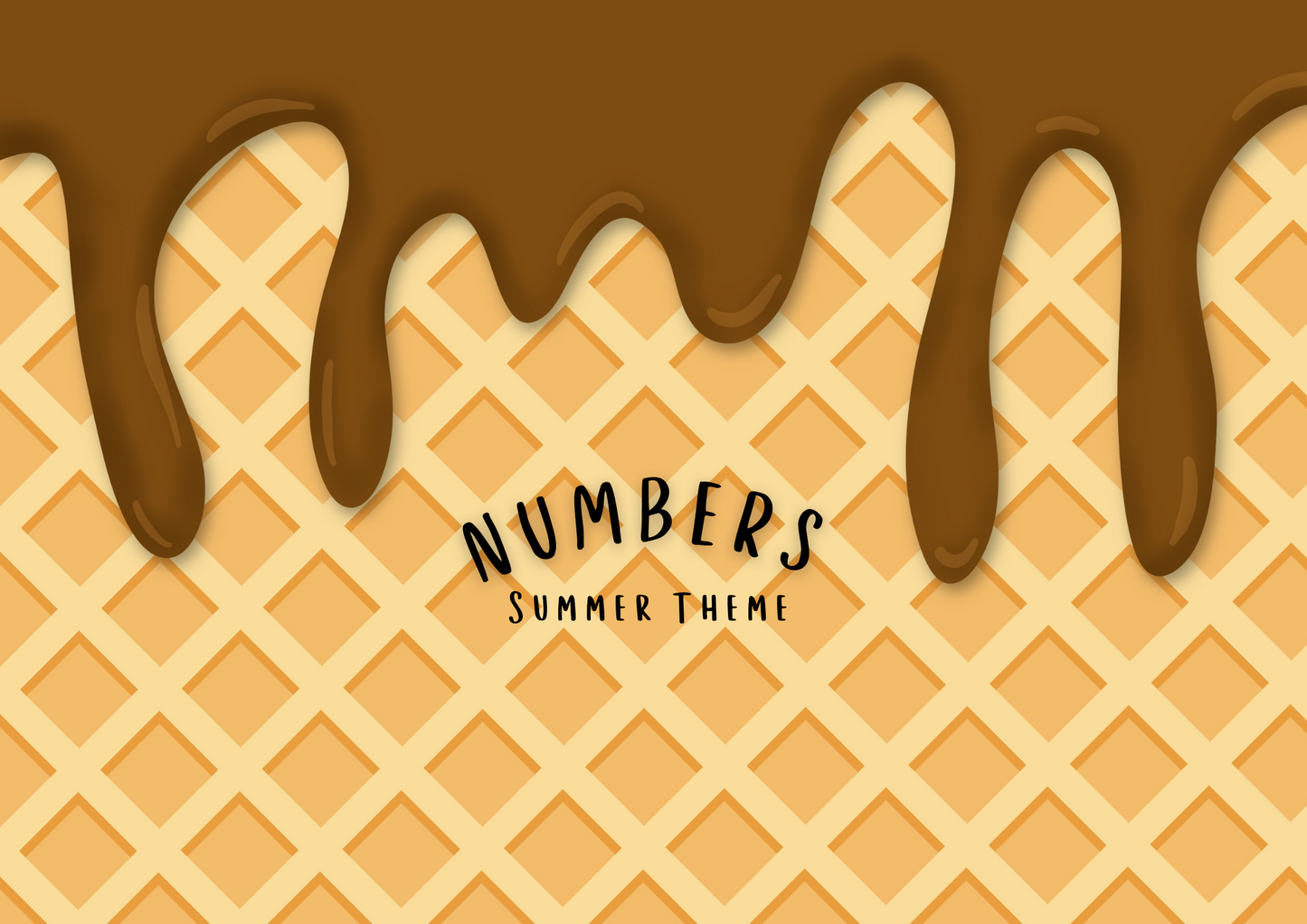Popsicle/ Ice Cream BUNDLE (Numbers)